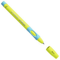 Ручка шариковая Stabilo LeftRight для левшей, F, желтый/голубой корпус, цвет чернил: Синий (STABILO 6318/8-10-41)*
