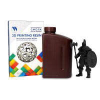 NV Print NVP-3D-WATER-WASHABLE-RESIN-BLACK Фотополимерная водовымываемая смола NVPRINT Water Washable Resin Black  1 кг