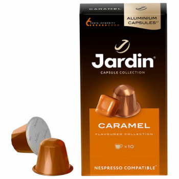 Кофе в капсулах JARDIN &quot;Caramel&quot; для кофемашин Nespresso, 10 порций 