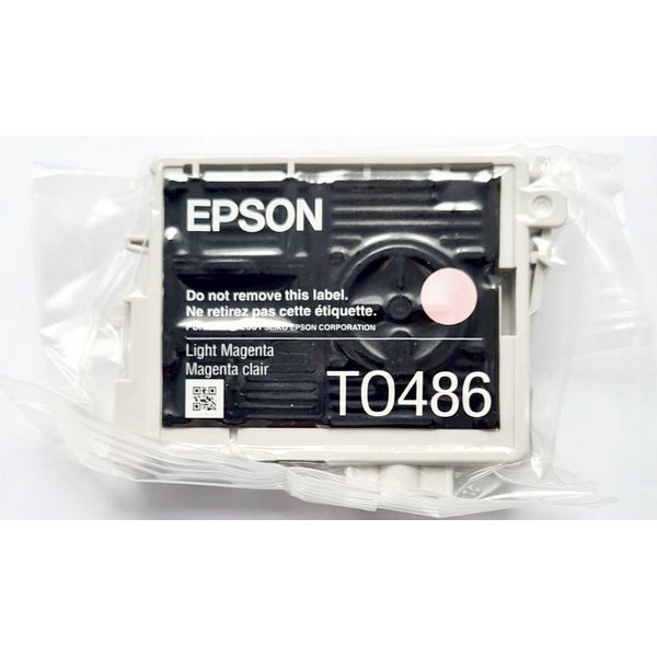 Epson C13T04864010CIV Картридж в технической упаковке светло-пурпурный T0486 Epson R200, R220, R300, R320, R340, RX500, RX600, RX620 Использовать до 10/2014